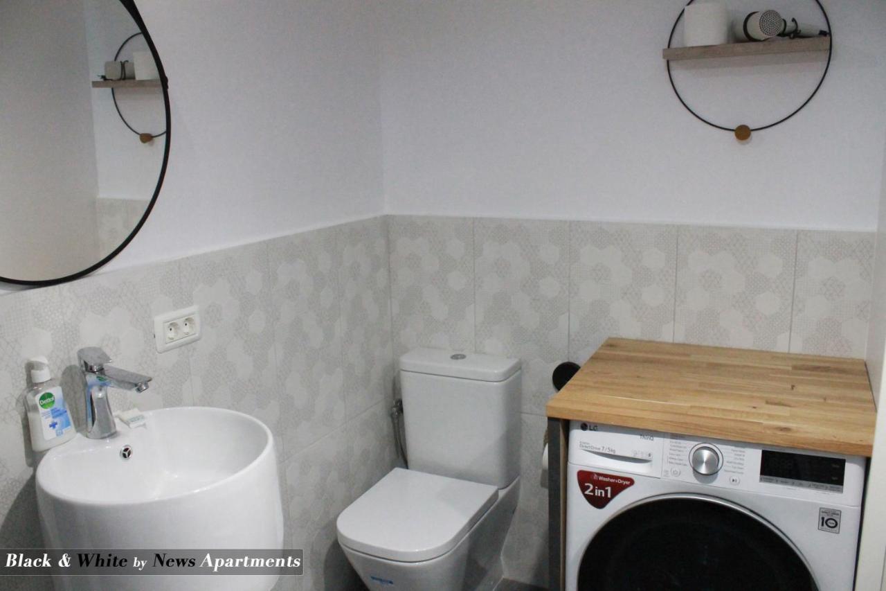 Black & White - News Apartment Βουκουρέστι Εξωτερικό φωτογραφία